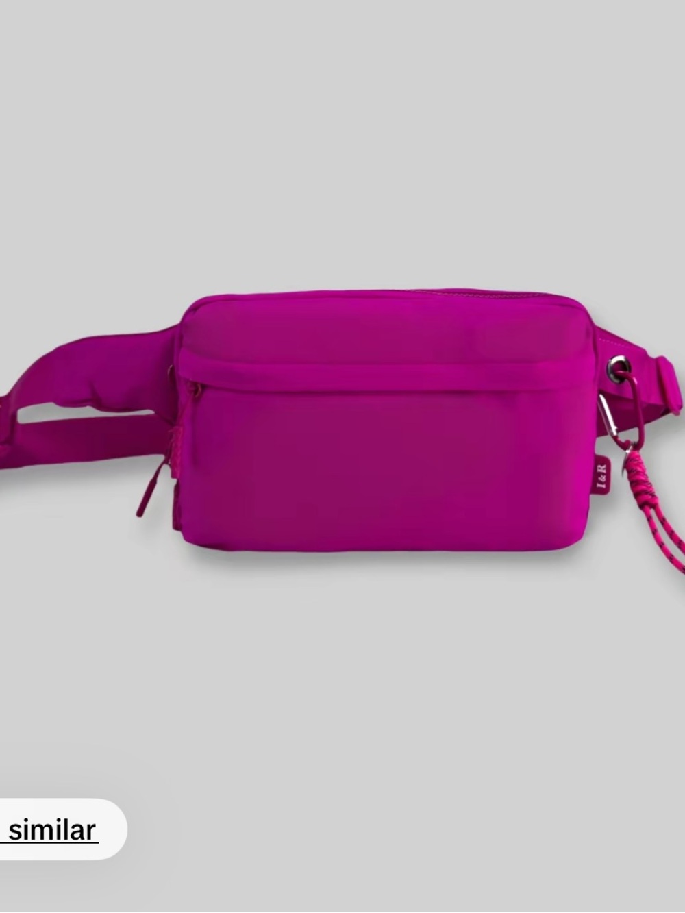 Iris and Rainbow All in one crossbody in Hot pink